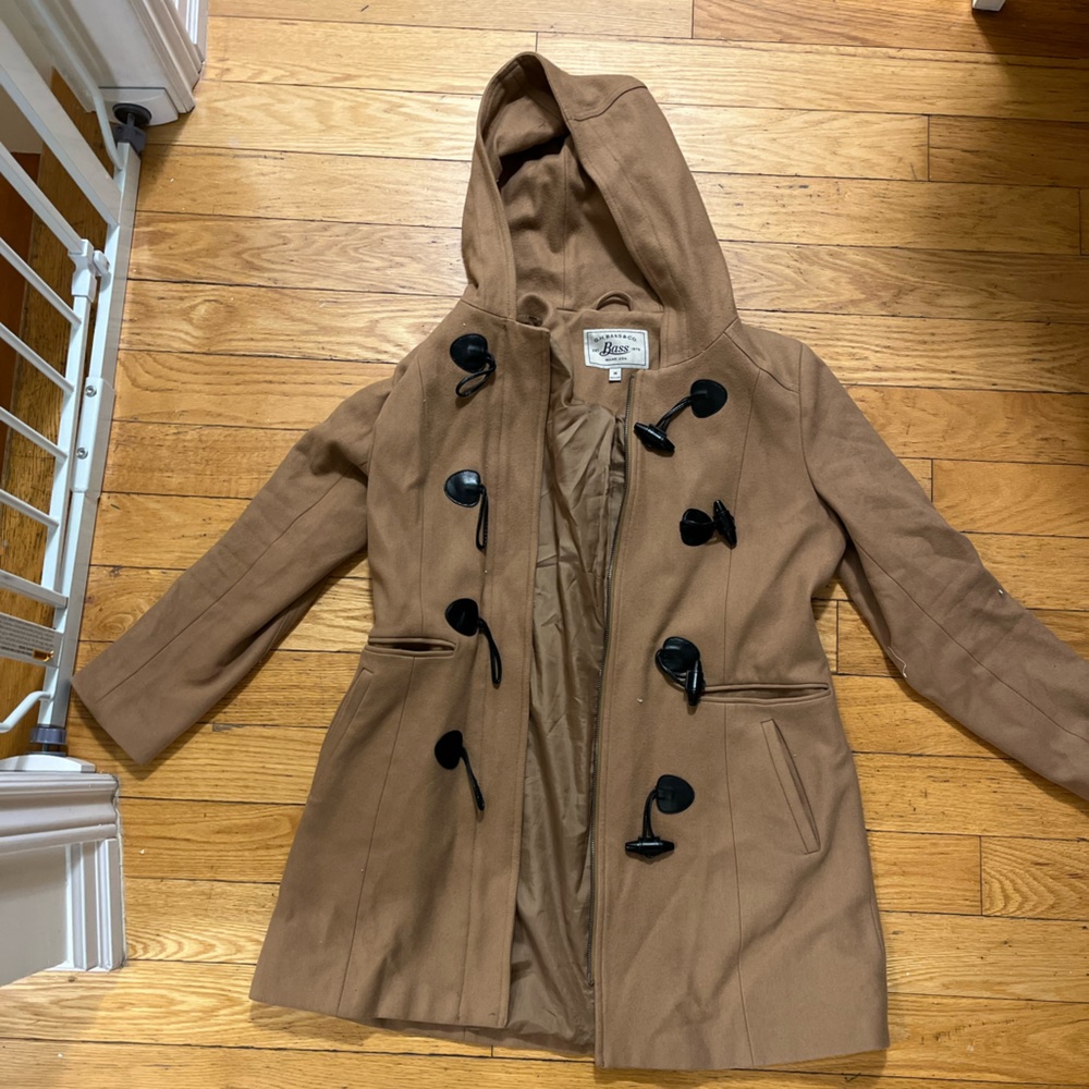 GH Bass peacoat, size M